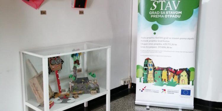 Izložba učeničkih radova – KaSTAV – grad sa stavom prema otpadu