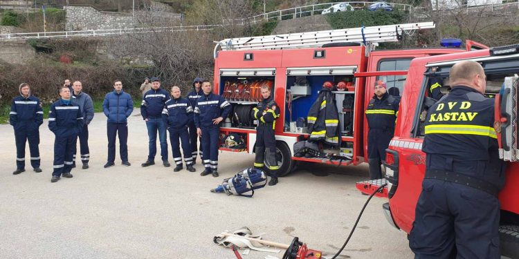 Održana obuka postrojbi civilne zaštite