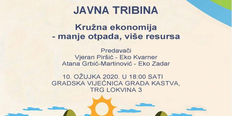 JAVNA TRIBINA “Kružna ekonomija – manje otpada – više resursa”