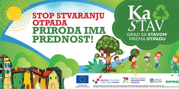 Završen projekt „KaSTAV – grad sa stavom prema otpadu”