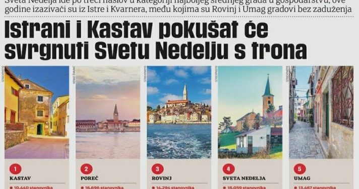 Kastav u finalu prestižnog natjecanja