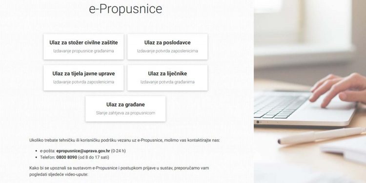 Kako do e-Propusnica?