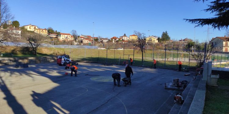 Počela obnova igrališta na području Kastva