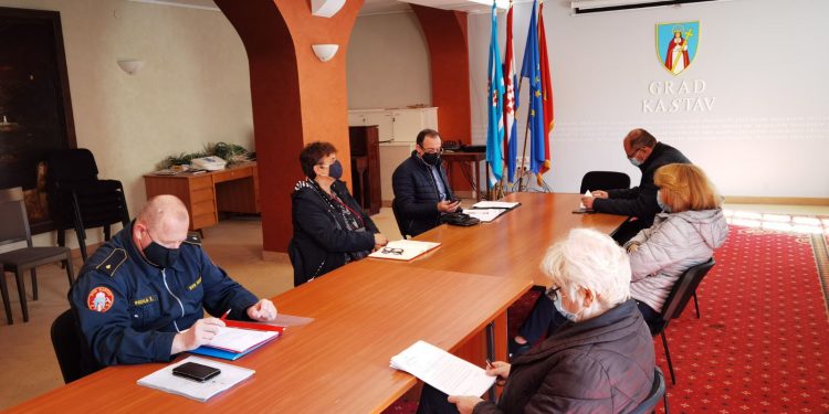 Sjednica Stožera civilne zaštite Grada Kastva