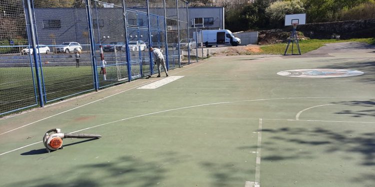 Radovi na igralištima u Sportskoj zoni