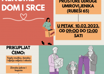 Akcija prikupljanja odjeće u organizaciji Udruge umirovljenika