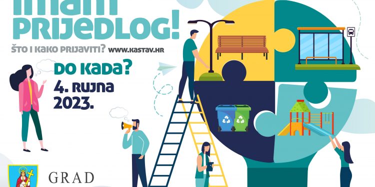 Poziv za podnošenje prijedloga manjih komunalnih zahvata – “Imam prijedlog”