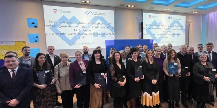 Potpora Središnjeg državnog ureda za demografiju i mlade u iznosu od 54,7 tisuće eura