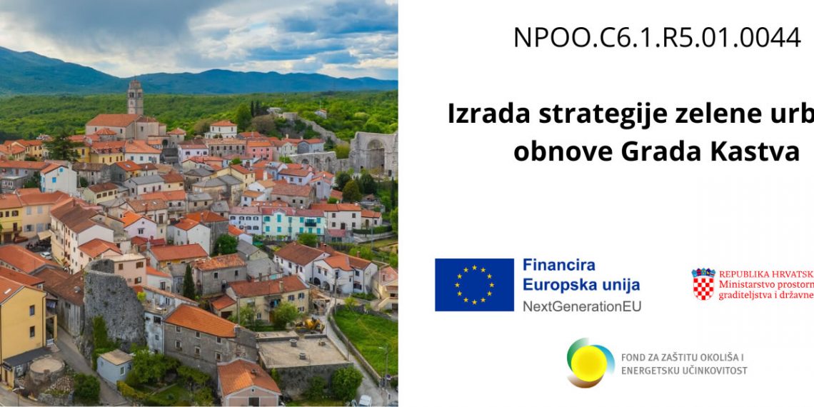 Izrada strategije zelene urbane obnove Grada Kastva