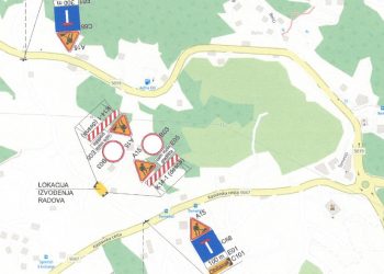Privremena regulacija prometa Spinčići – 20.3.