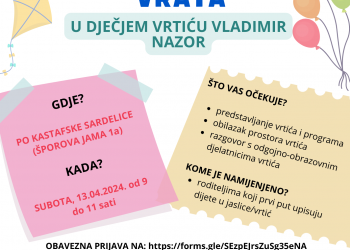 Dan otvorenih vrata Dječjeg vrtića Vladimir Nazor