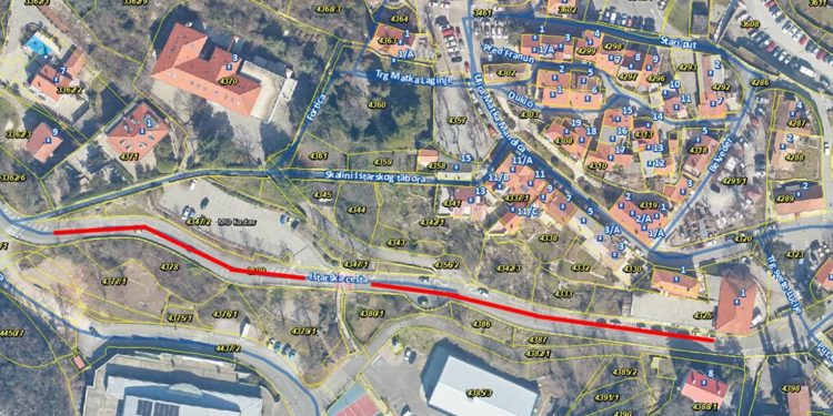 Zabrana parkiranja duž ceste prema školi – 2.5. i 3.5.