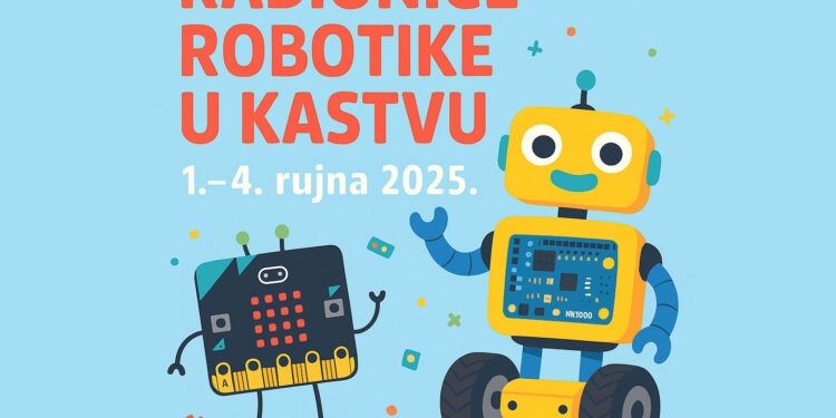 Besplatne radionice robotike u Kastvu