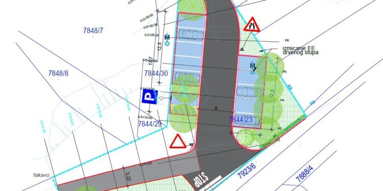 Uređenje javne površine u Brestovicama