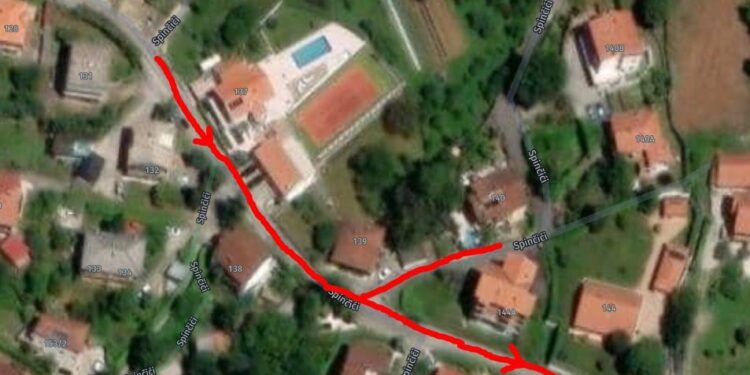 Nova privremena regulacija Spinčići-Trinajstići