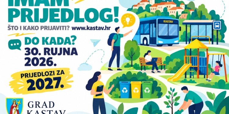 Imam prijedlog 2027 – traže se prijedlozi manjih komunalnih zahvata